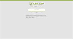 Desktop Screenshot of console.robinhoodtech.com